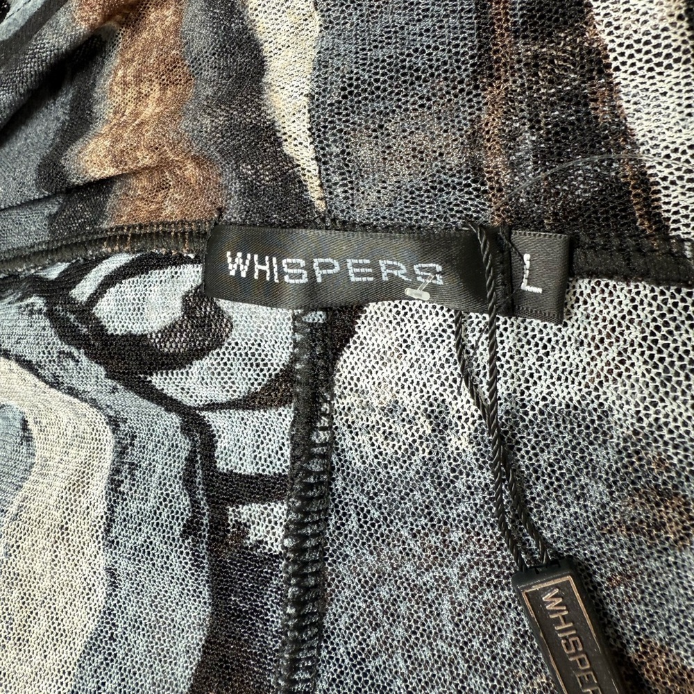 🥰Whispers Open Cardigan “ Art to wear” size L - Picture 3 of 8
